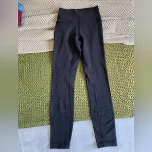 Lululemon wonder under leggings size 2